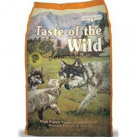 Храна за кучета Taste of the Wild High Prairie Puppy с бизонско и еленско месо